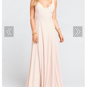 Show me your mumu Jenn Maxi Dress Dusty Blush